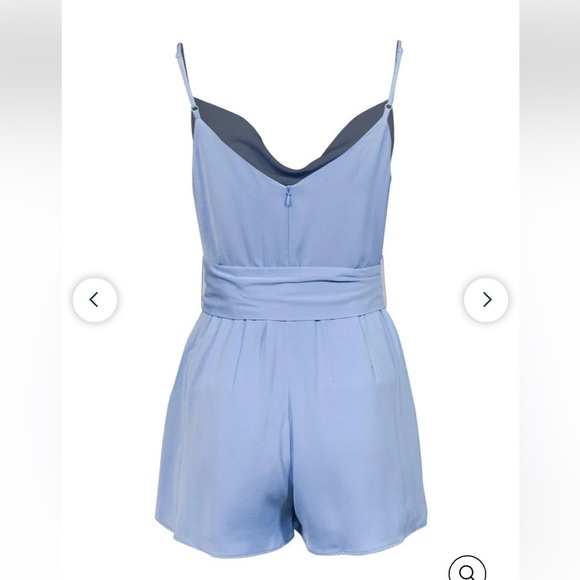 KEEPSAKE - Baby Blue Sleeveless Romper Sz XS - Picture 4 of 9